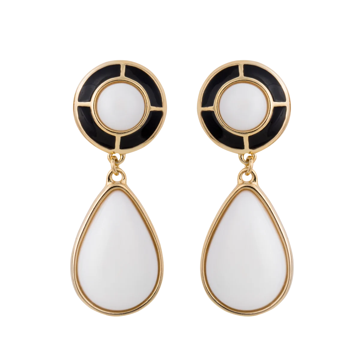 Dark earrings